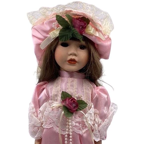 Vintage Menie Shelley Handcrafted Collectible Limited Edition Porcelain Doll 16" - Picture 7 of 12